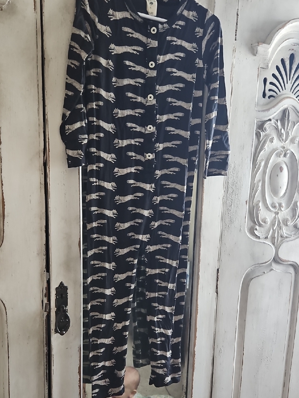 3T Modal Fox Print One-Piece Jumper